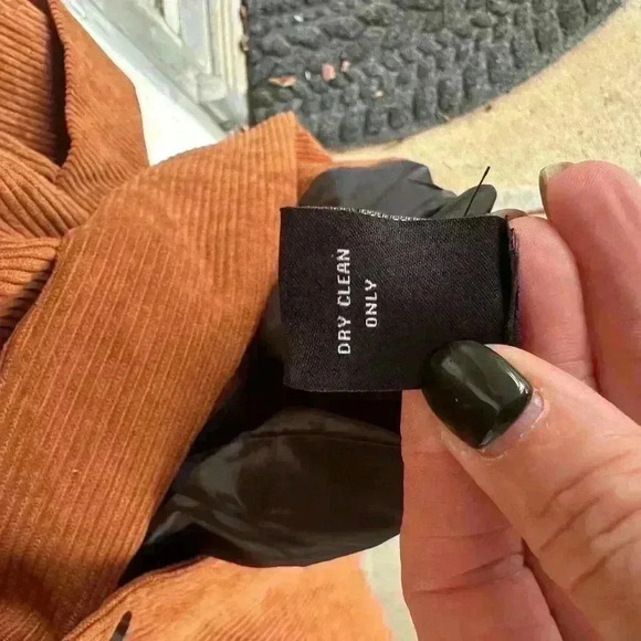 Women's Brown Corduroy Jacket - Picture 9 of 9